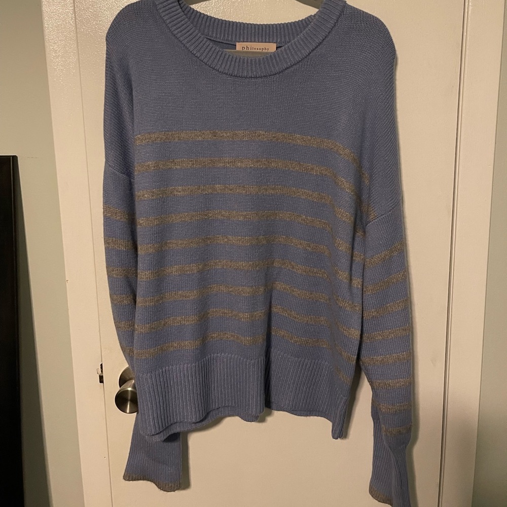 Philosophy sweater worn once
